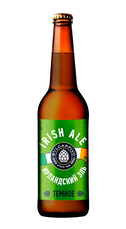 Пиво  темное «Ирландский Эль» пастеризованное, фильтрованное.