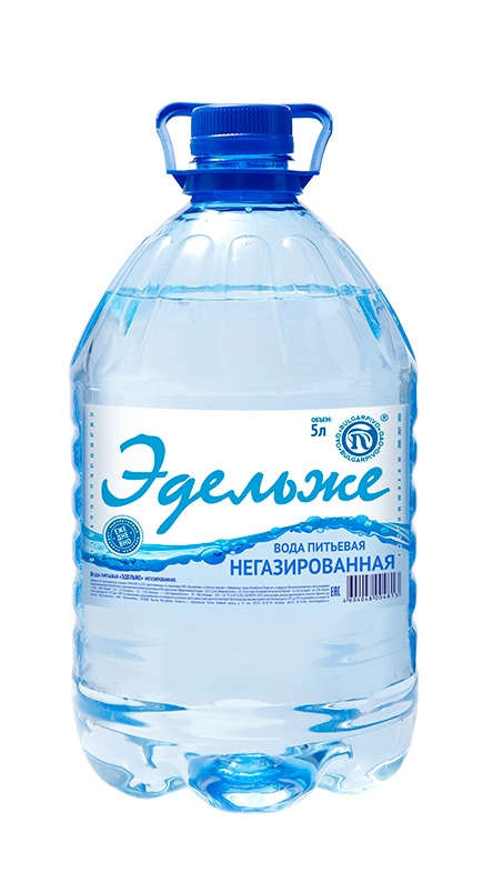 Эдельже негазированная 5л